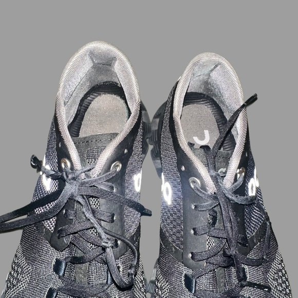 On Running Black Athletic Shoes with Mesh Upper ON - Picture 3 of 6